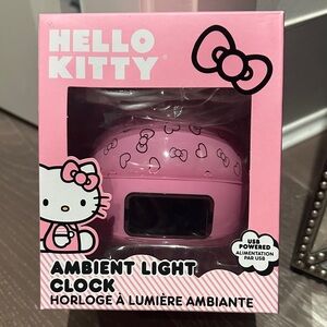 Hello Kitty Pink USB Ambient Light Clock